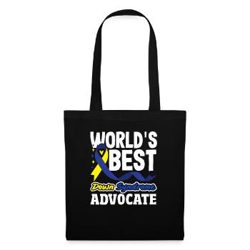 L’amour ne compte pas les chromosomes du syndrome de Down - Sac en tissu - noir - Devant