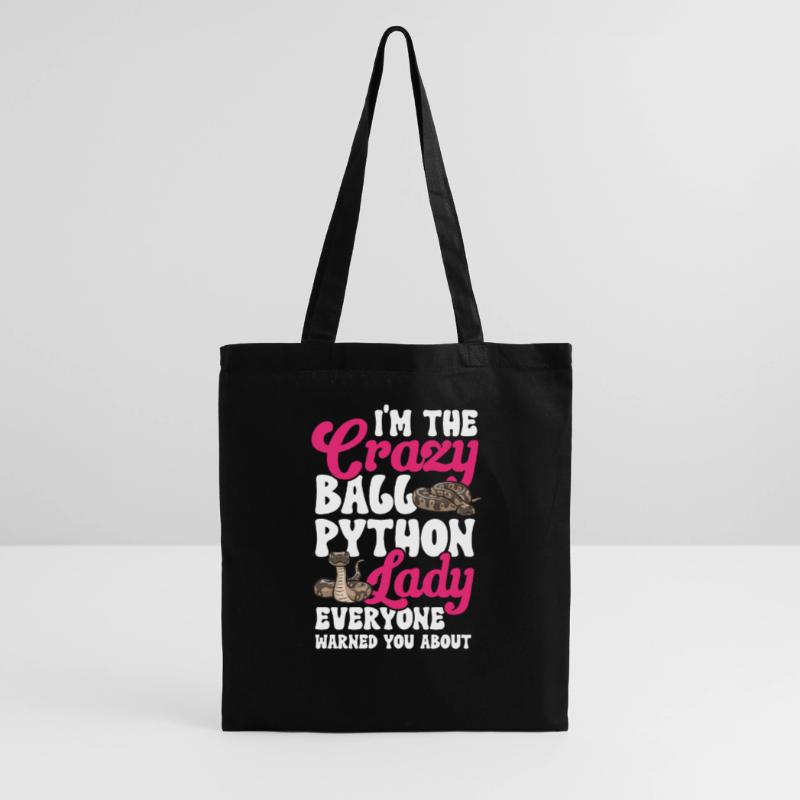 Ball Python Schlange Königspython Stoffbeutel