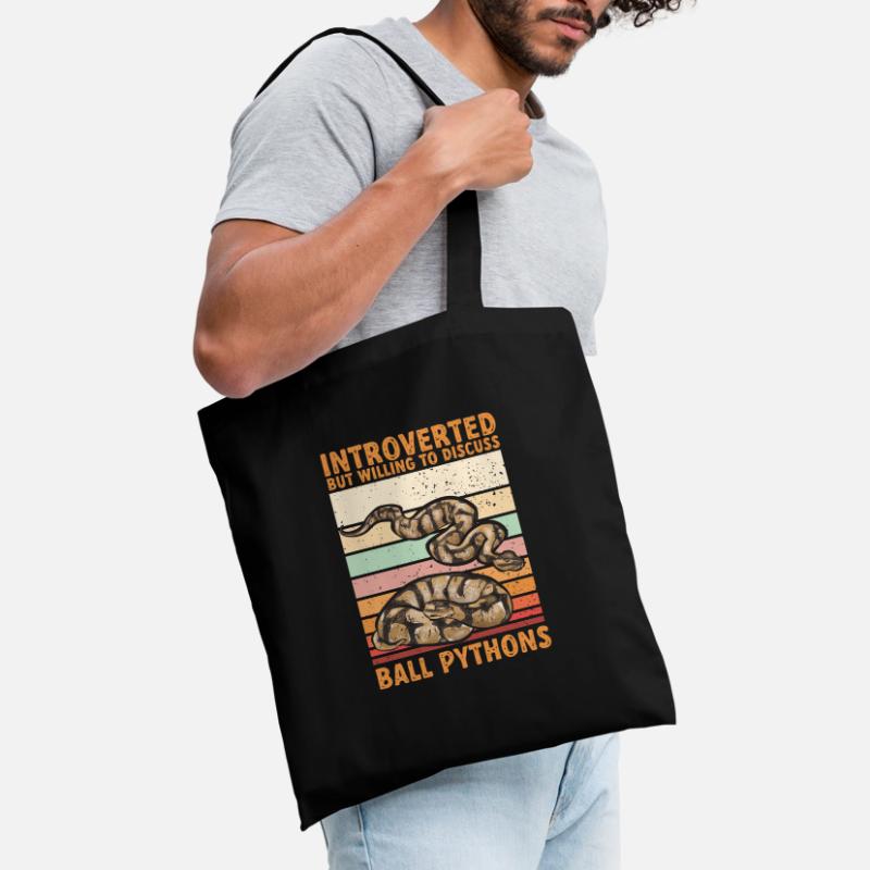 Ball Python Snake King Python Sac en tissu