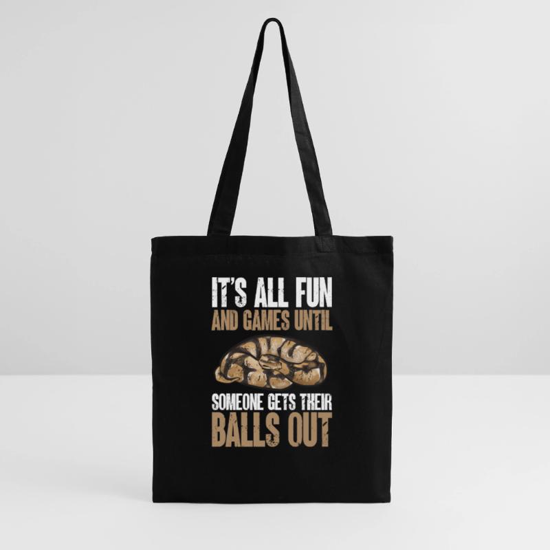 Ball Python Snake King Python Tote Bag