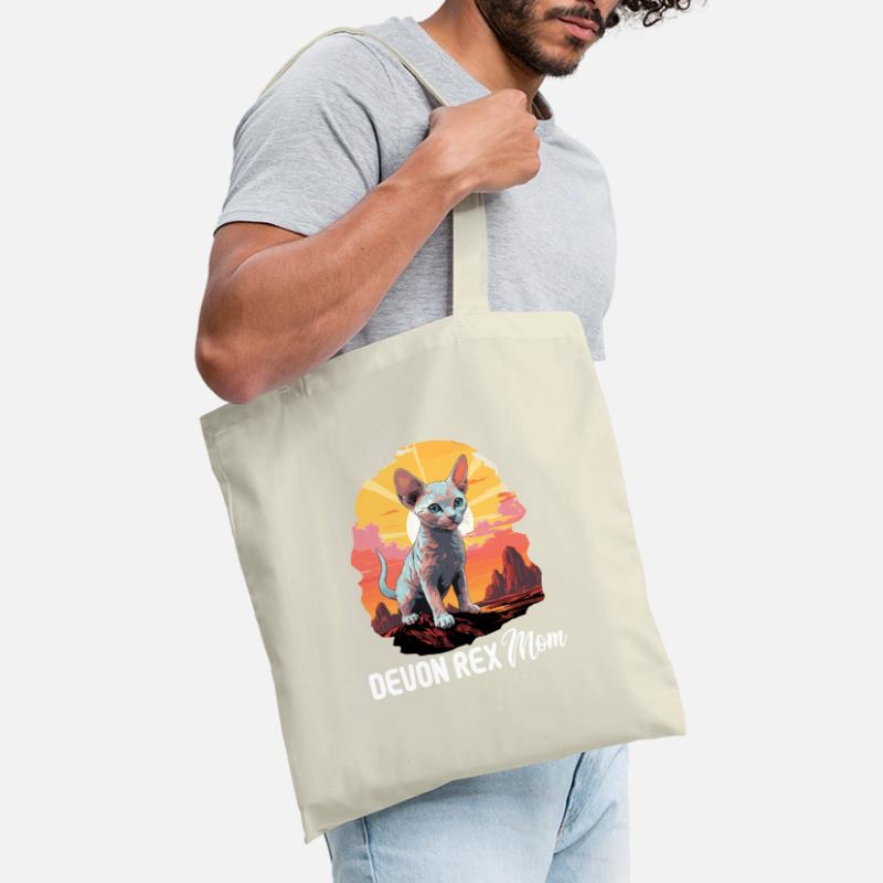 Chaton Devon Rex Chat Devon Rex Sac en tissu