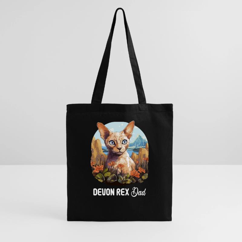 Devon Rex Kätzchen Devon Rex Katze Stoffbeutel