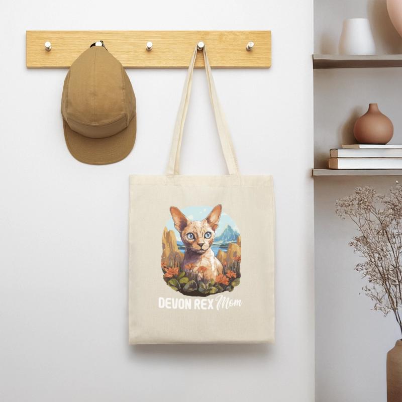 Devon Rex Kitten Devon Rex Cat Tote Bag