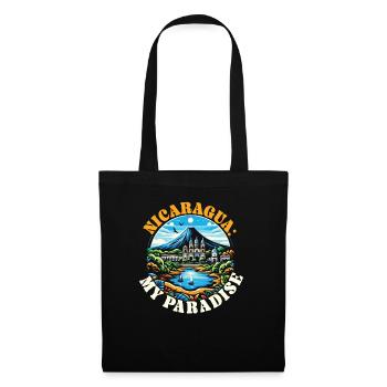 I Love Nicaragua Nicaraguan Flag Nicaraguan Pride - Tote Bag - black - Front