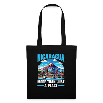 I Love Nicaragua Nicaraguan Flag Nicaraguan Pride - Tote Bag - black - Front