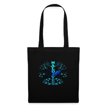 Malediven Blau Maldives Blue - Tote Bag - black - Front