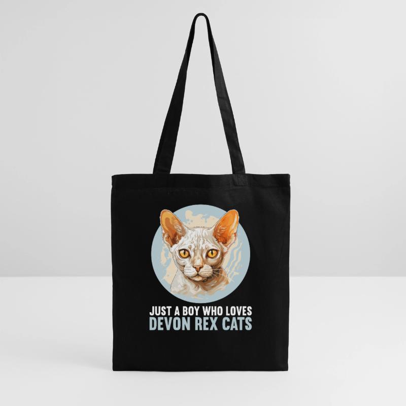 Devon Rex Kätzchen Devon Rex Katze Stoffbeutel