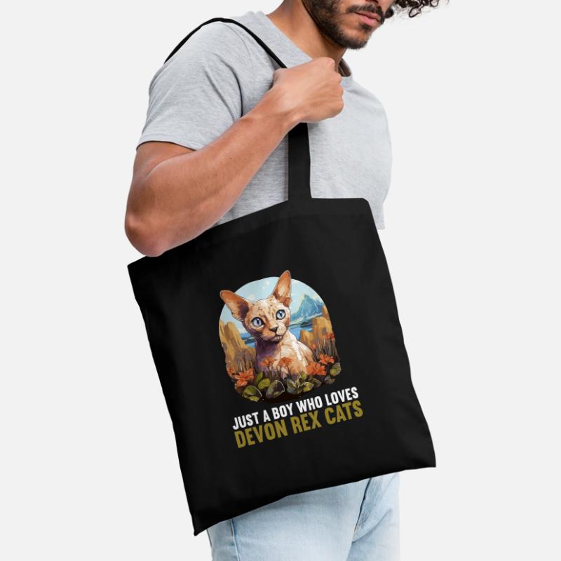 Chaton Devon Rex Chat Devon Rex Sac en tissu