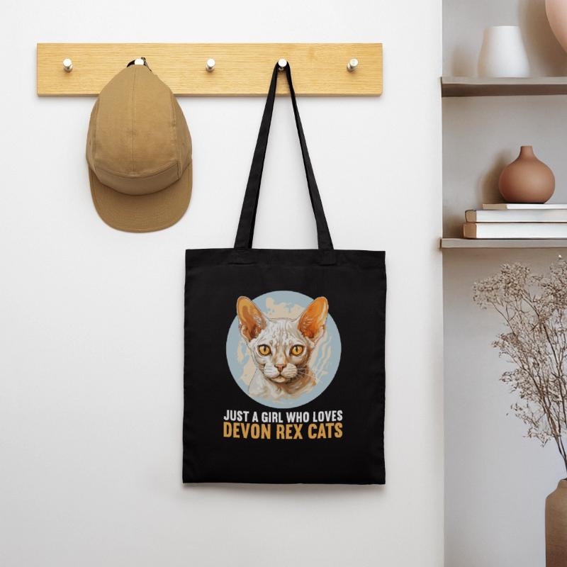 Devon Rex Kitten Devon Rex Cat Tote Bag