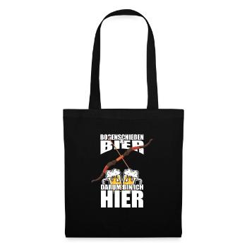 Drôle de dicton Archery Beer - Sac en tissu - noir - Devant