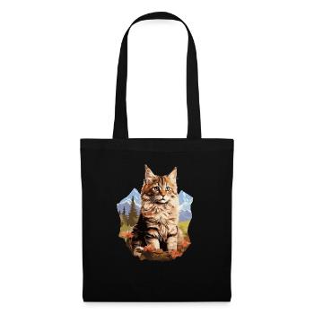 Maine Coon Kitten Maine Coon Cat - Tote Bag - black - Front