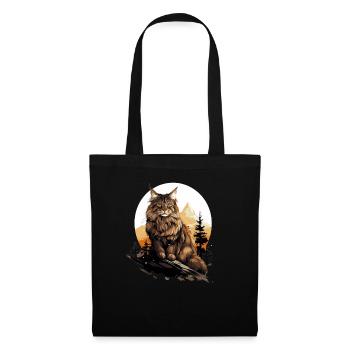 Maine Coon Kitten Maine Coon Cat - Tote Bag - black - Front