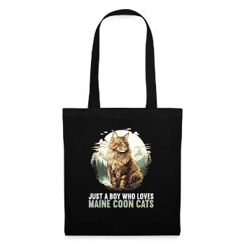 Maine Coon Kitten Maine Coon Cat - Tote Bag - black - Front