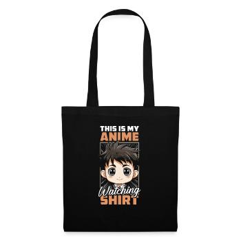 Anime Manga - Tote Bag - black - Front