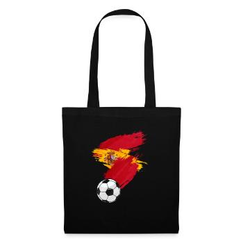 Spain Football Flag - Tote Bag - black - Front