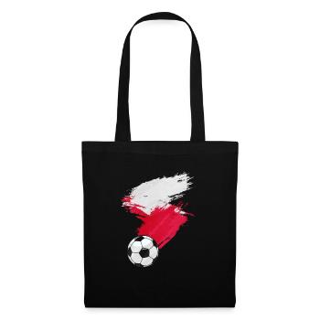 Poland Football Flag - Tote Bag - black - Front