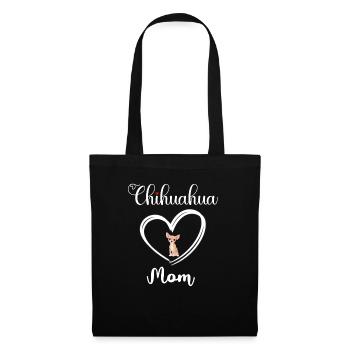 Chihuahua Mama I Love My Chihuahua Mom - Tote Bag - black - Front