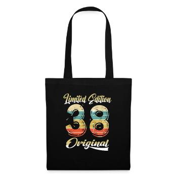 86 Years Birthday Vintage 1938 Limited Edition - Tote Bag - black - Front