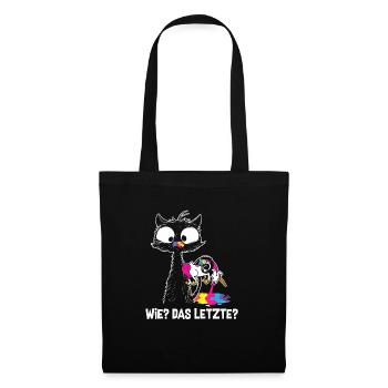 How The Last Cat Eats Unicorn Cats - Tote Bag - black - Front