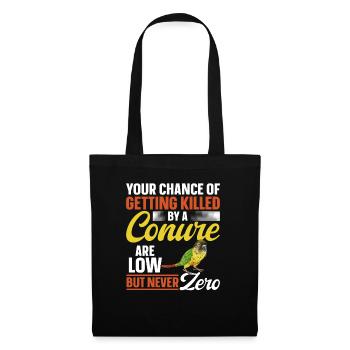 Molina Parakeet Parrot Bird Parakeet - Tote Bag - black - Front