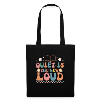 Groovy Reading Librarian Funny Library - Tote Bag - black - Front