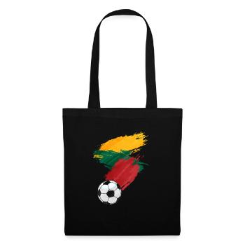 Lithuania Football Football Flag - Tote Bag - black - Front