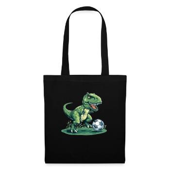 Soccer T Rex - Tote Bag - black - Front
