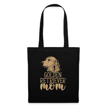 Golden Retriever Mom Dog Owner Retriever Breed - Stoffbeutel - Schwarz - Vorne