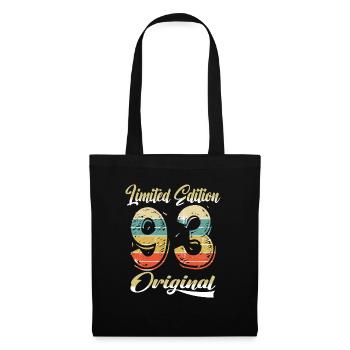 31 Years Birthday Vintage 1993 Limited Edition - Tote Bag - black - Front
