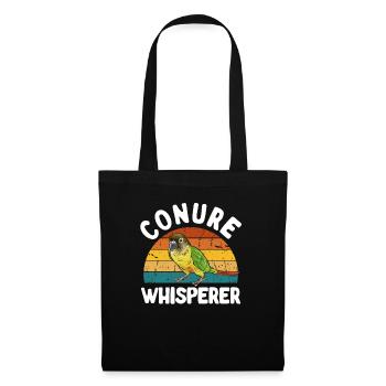 Molina Parakeet Parrot Bird Parakeet - Tote Bag - black - Front