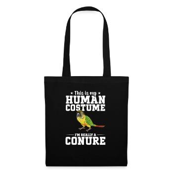 Molina Parakeet Parrot Bird Parakeet - Tote Bag - black - Front