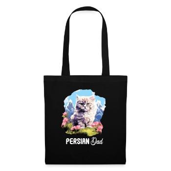 Persian Cat Perserkatze - Stoffbeutel - Schwarz - Vorne