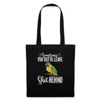 Molina Parakeet Parrot Bird Parakeet - Tote Bag - black - Front