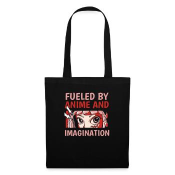 Anime Manga - Tote Bag - black - Front
