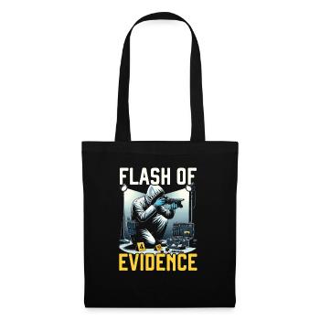 Photographe médico-légal Enquête sur les scènes de crime - Sac en tissu - noir - Devant