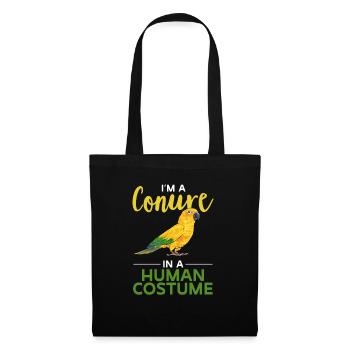 Parakeet Parrot Parakeet Bird - Tote Bag - black - Front