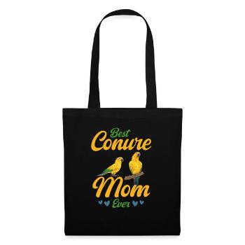 Parakeet Parrot Parakeet Bird - Tote Bag - black - Front