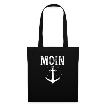 Hambourg Tshirt cadeau Moin Hamburch Football - Sac en tissu - noir - Devant