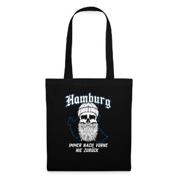 Hambourg Tshirt cadeau Moin Hamburch Football - Sac en tissu - noir - Devant