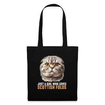 Scottish Fold Kitten Scottish Fold Cat - Tote Bag - black - Front