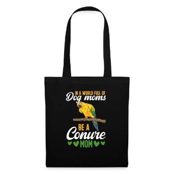 Parakeet Parrot Parakeet Bird - Tote Bag - black - Front