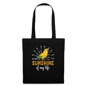 Parakeet Parrot Parakeet Bird - Tote Bag - black - Front