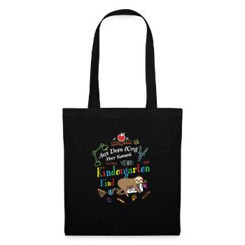 Out of the way: Here comes a kindergartner - Tote Bag - black - Front