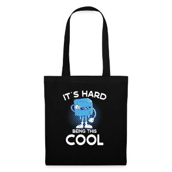 Ice Water It ́s Hard Being This Cool Gift Idea - Tote Bag - black - Front