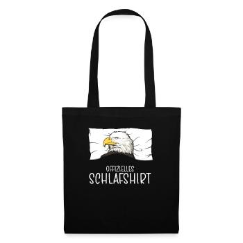 Chemise de nuit officielle Eagle Pyjama - Sac en tissu - noir - Devant