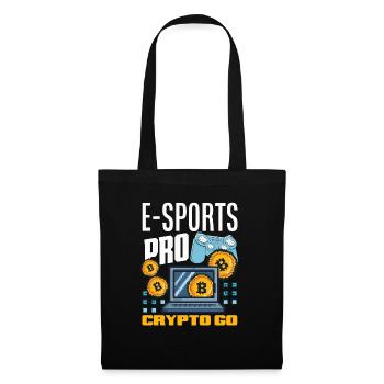 Cryptocurrency Rewards Gaming Blockchain Gamer - Tote Bag - black - Front