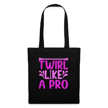 Baton Twirling Twirl Like A Pro Baton Gifts - Tote Bag - black - Front