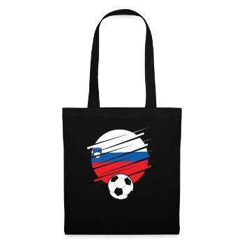 Slowenien Geschenk Europe Nation Slovenija - Stoffbeutel - Schwarz - Vorne