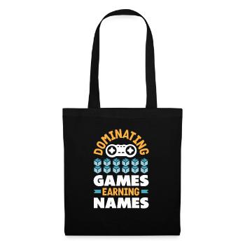 Cryptocurrency Rewards Gaming Blockchain Gamer - Tote Bag - black - Front