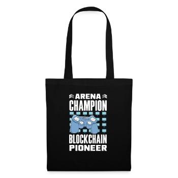 Cryptocurrency Rewards Gaming Blockchain Gamer - Tote Bag - black - Front